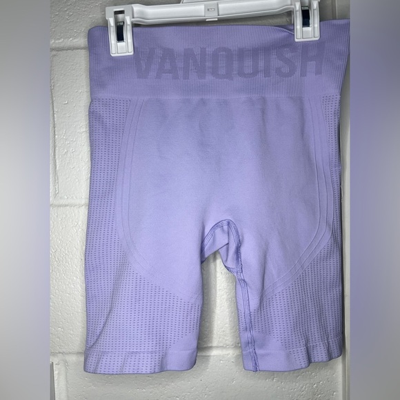 Vanquish Pants - Vanquish Purple high rise shorts size S